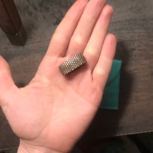 Tiffany & Co. Jewelry - AUTHENTIC Tiffany & Co. chain mesh ring Tiffany & Co. Jewelry - AUTHENTIC Tiffany & Co. chain mesh ring
